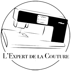 logo l'expert de la couture noir