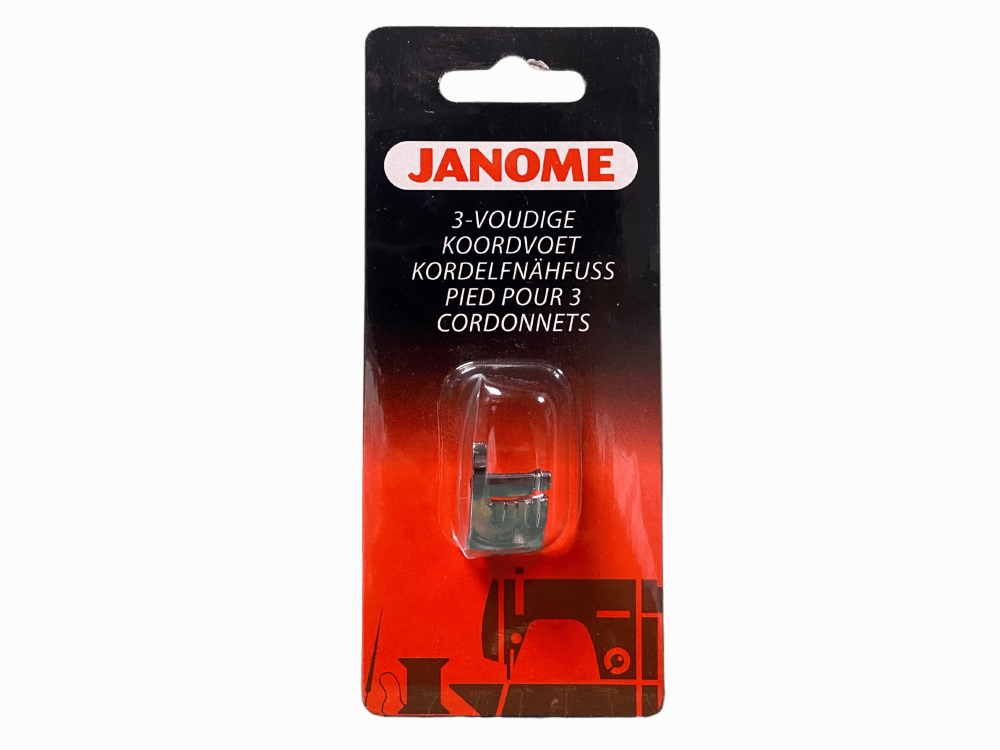 PIED 3 CORDONNETS JANOME