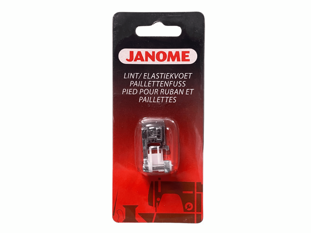 PIED RUBANS ET PAILETTES JANOME